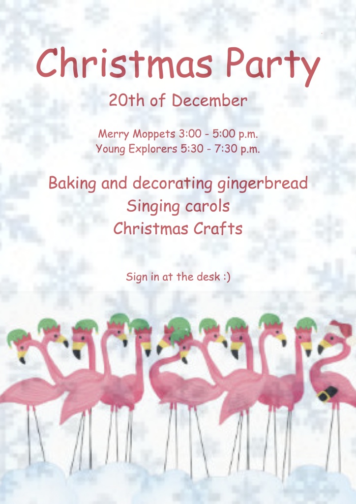christmas party advert